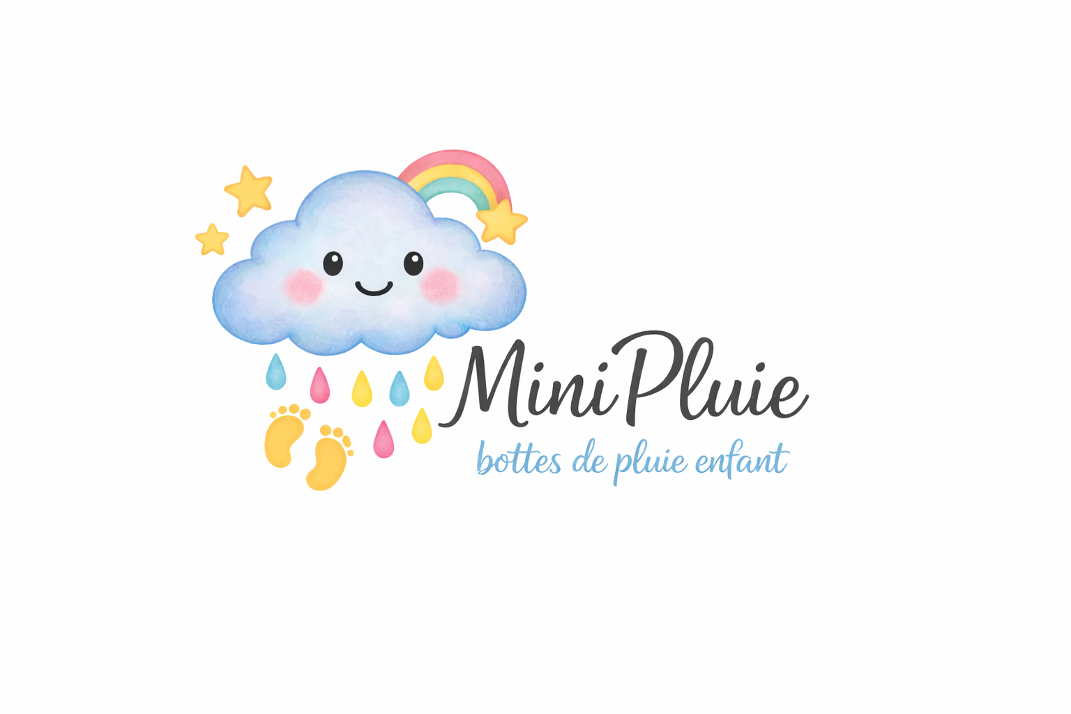 Logo MiniPluie – bottes de pluie pour enfants